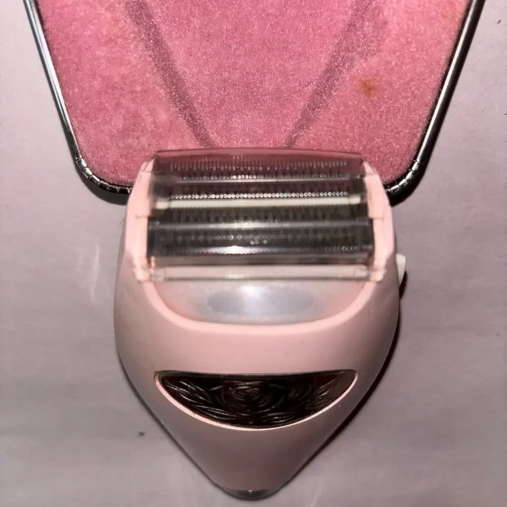 Lady Sunbeam Vintage Pink Electric Razon in Original Case Vanity Decor Cottage